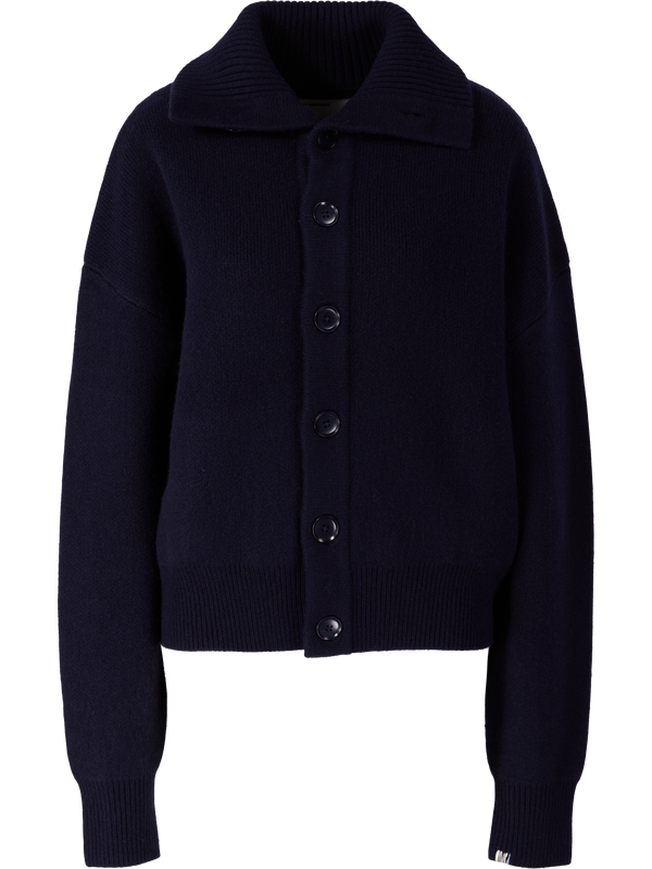 Cashmere-Strickjacke 'n°377 Clement' Navy