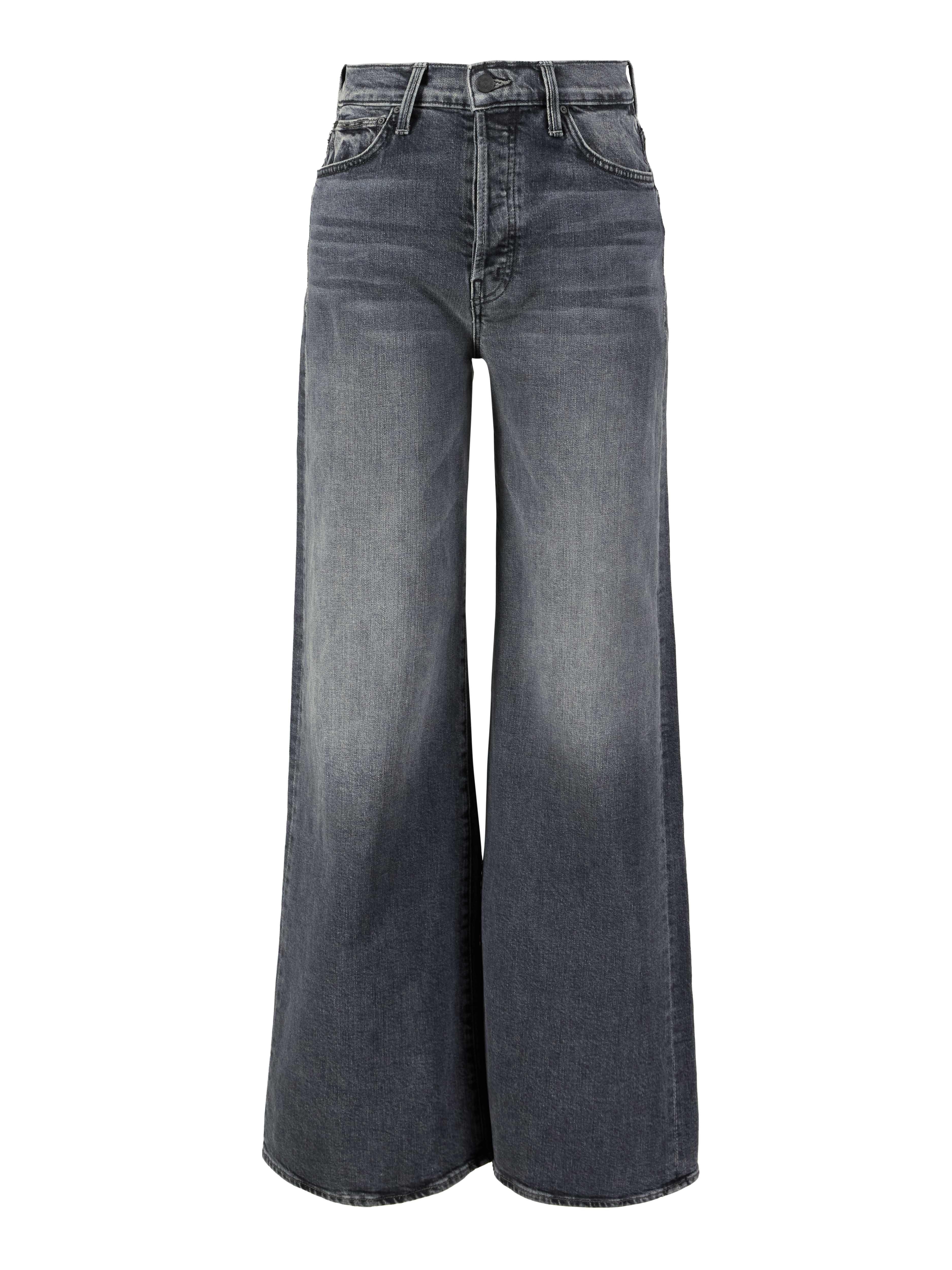 Wide-Leg-Jeans 'The Ditcher Roller Sneak' Grau