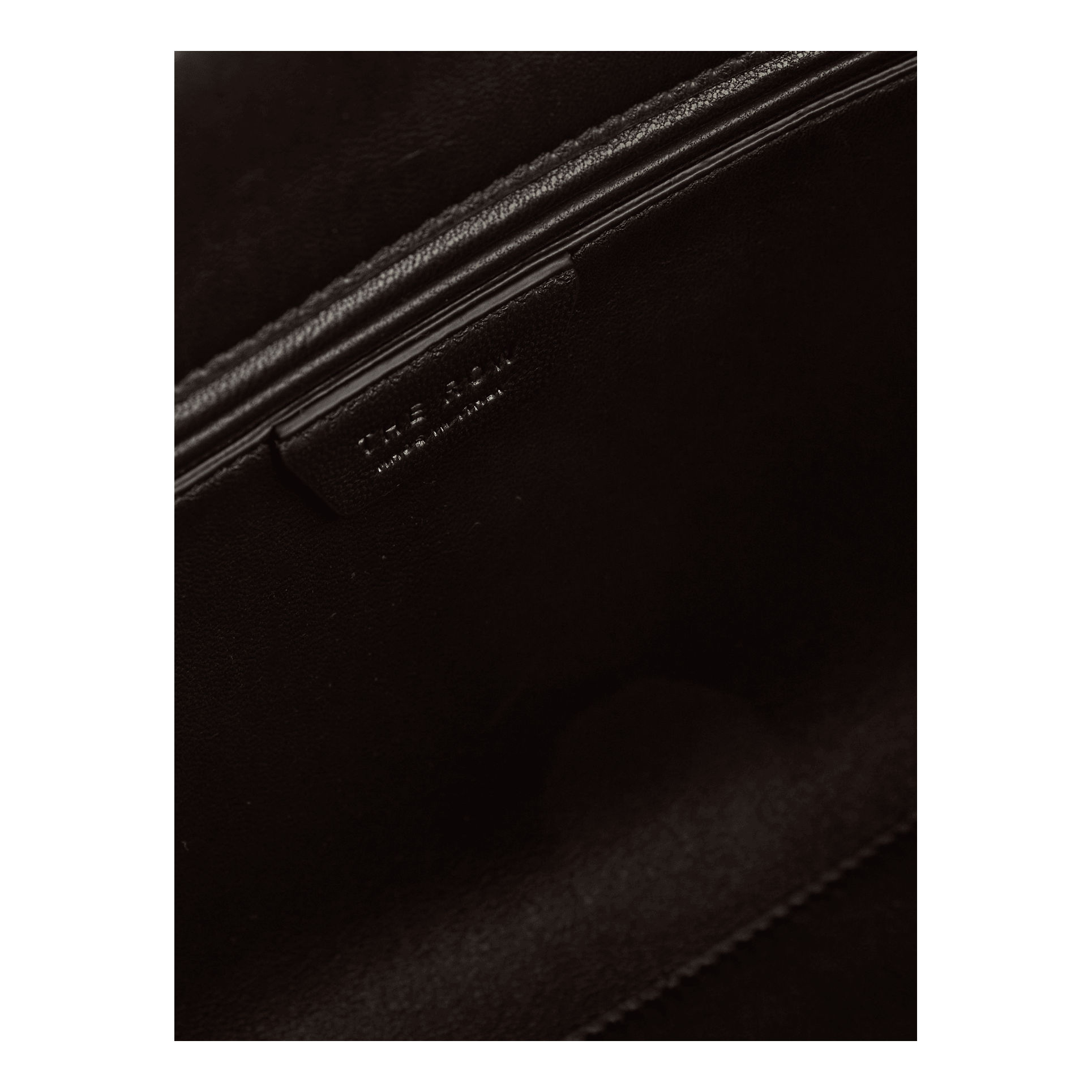 The Row 'India Small' shoulder bag, walnut brown, Detail view – UNGER.DE