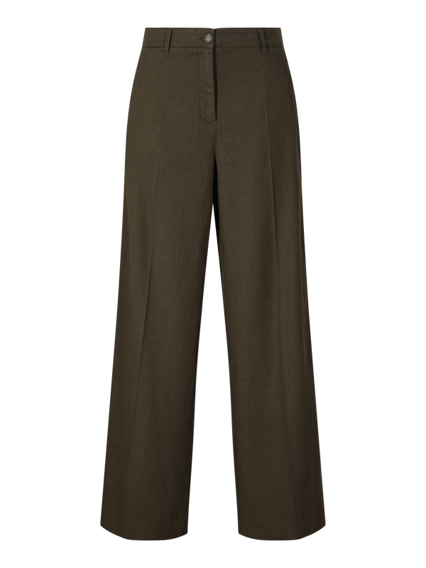 Leinenhose 'Adrienne' Khaki