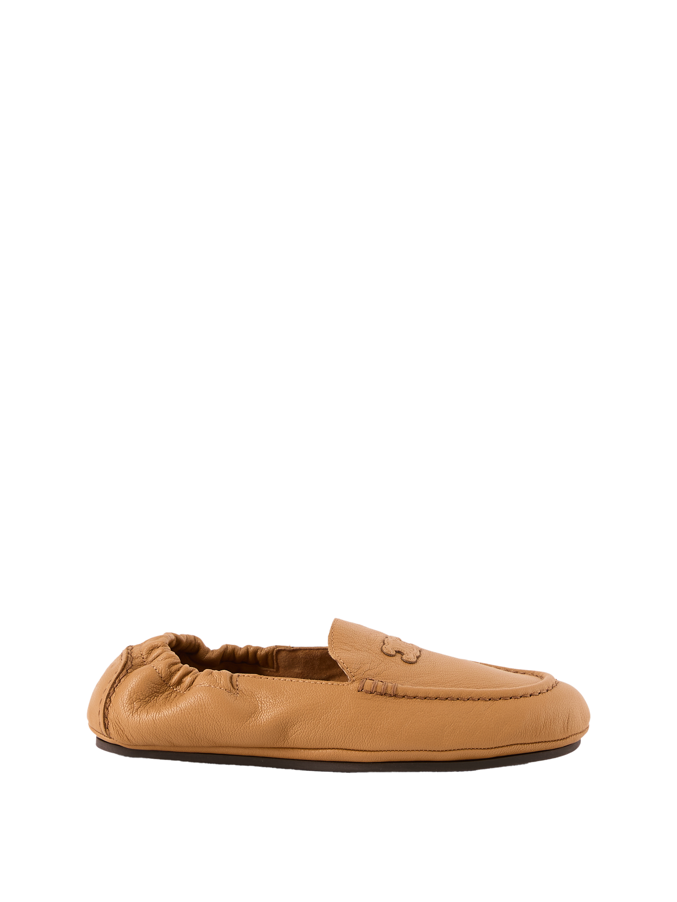 Loafer 'Adam' mit Triomphe Stickerei Sahara