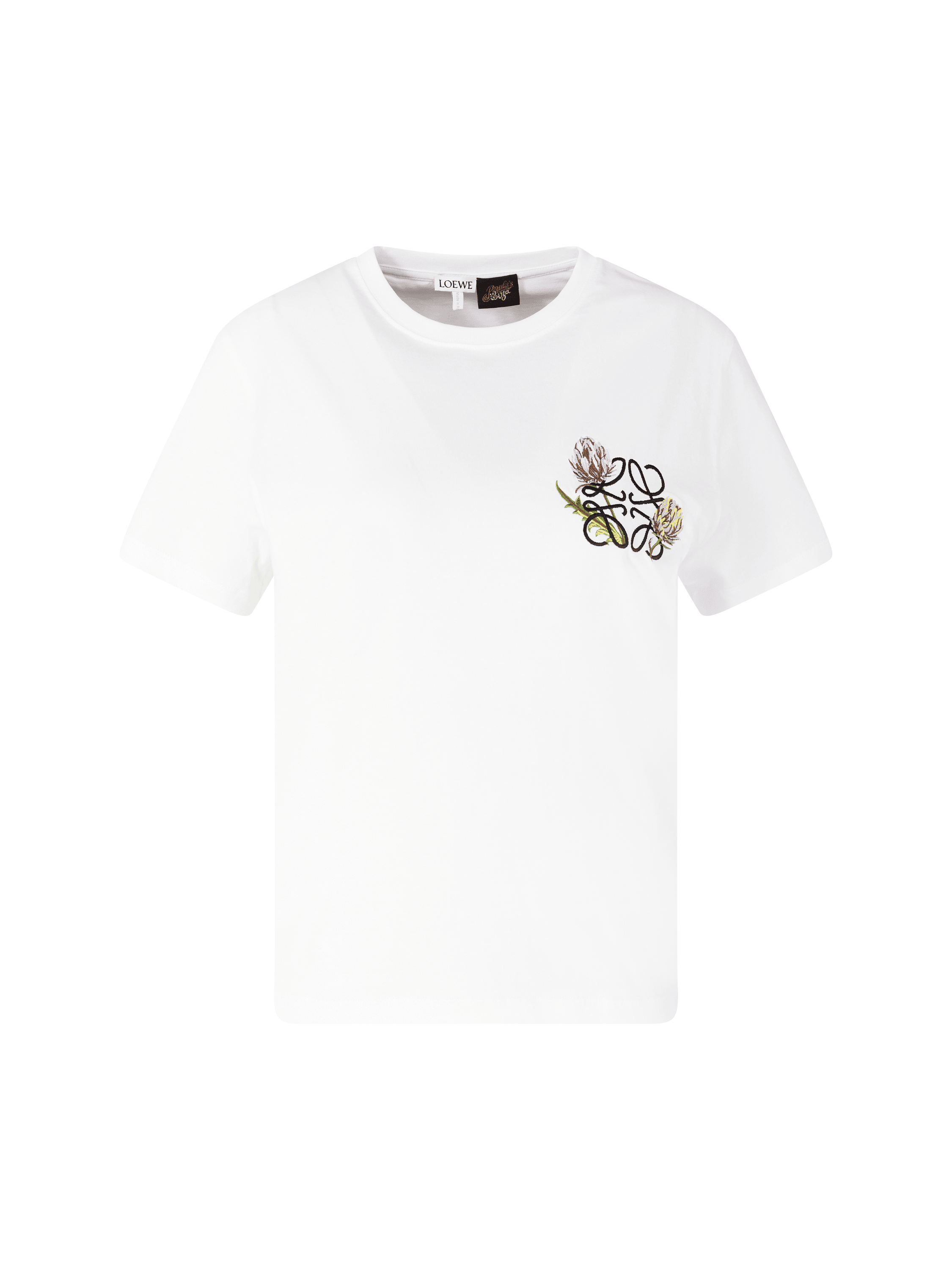T-Shirt Paula’s Ibiza mit Anagram-Stickerei Weiß