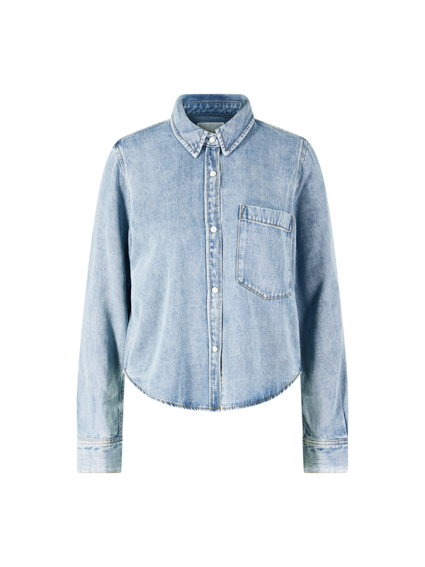 Hemd 'Noa' Mittelblau