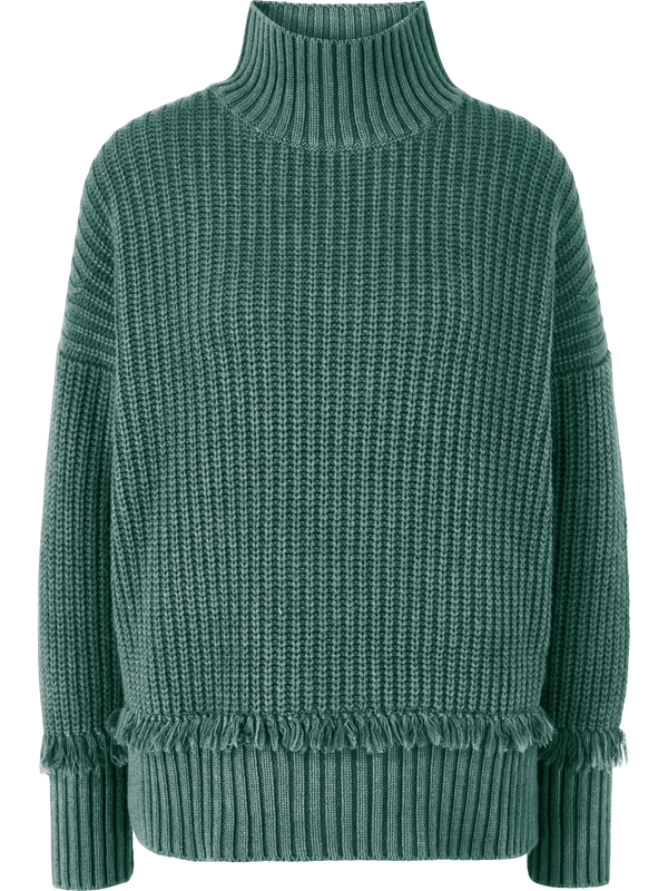 'Panera Frings' Stonewashed Fern Cashmere Jumper