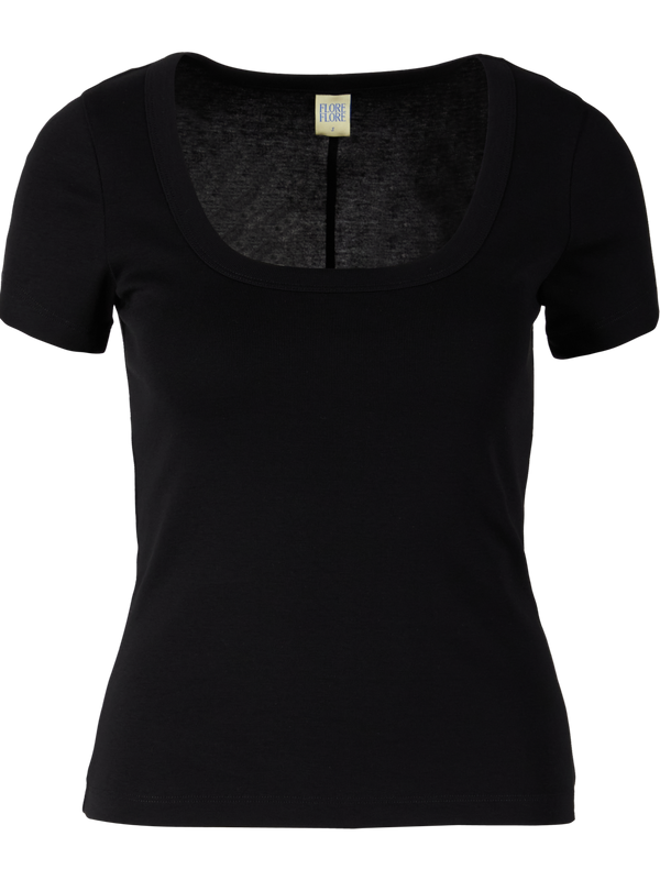 T-Shirt 'Lulu Baby Tee' Schwarz