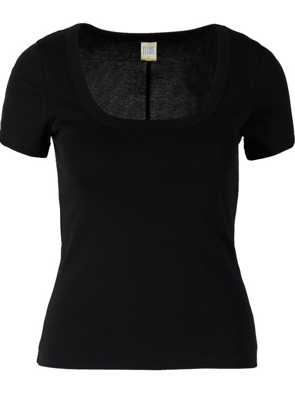 T-Shirt 'Lulu Baby Tee' Schwarz