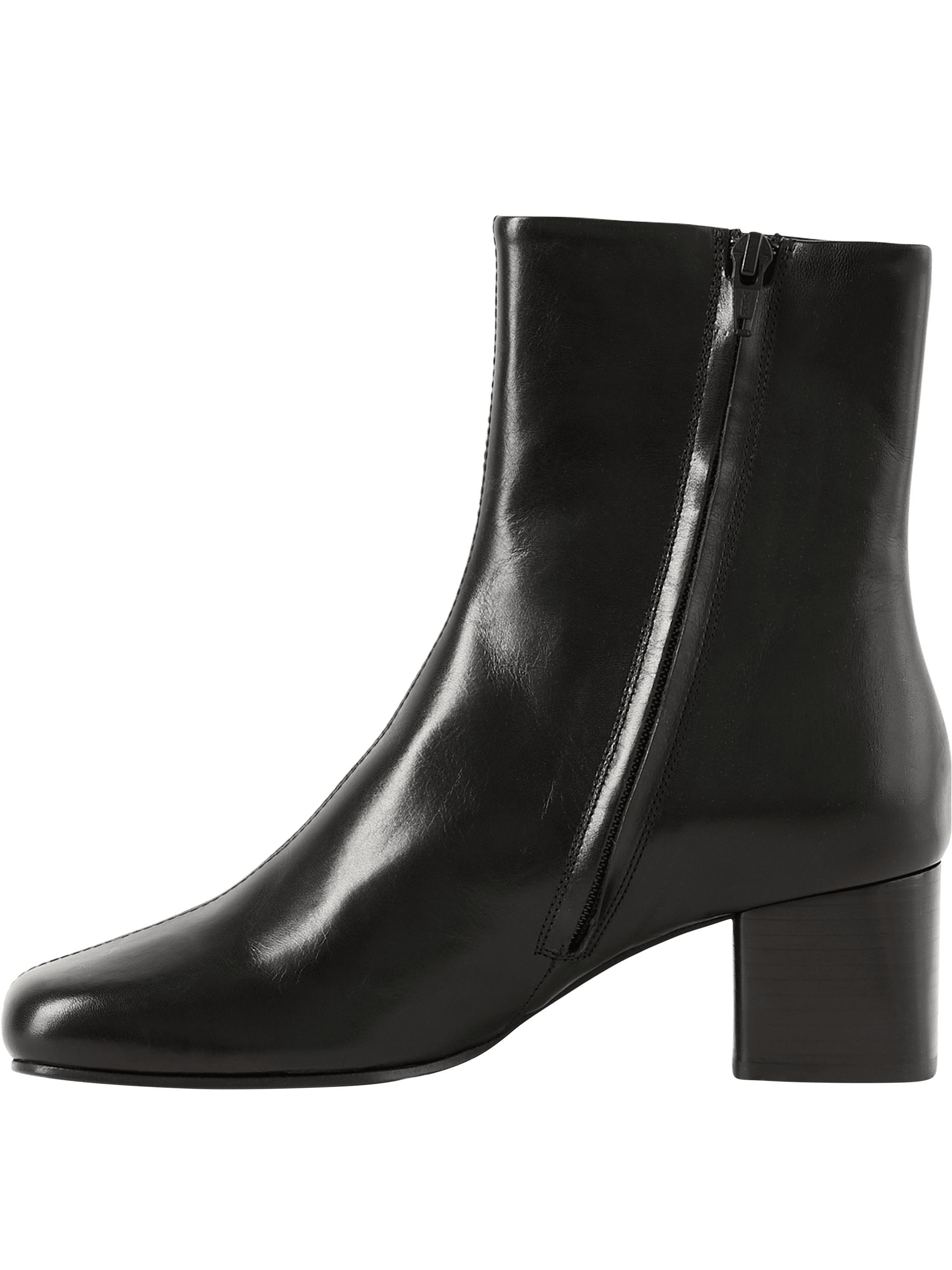 Lemaire 'Anatomic 55' Boots – Black, Front view – UNGER.DE