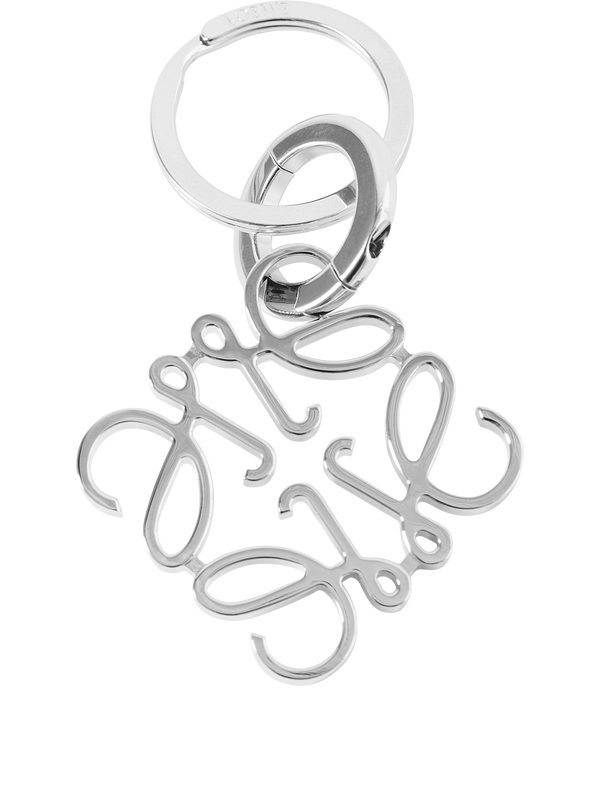 Anagram key ring silver