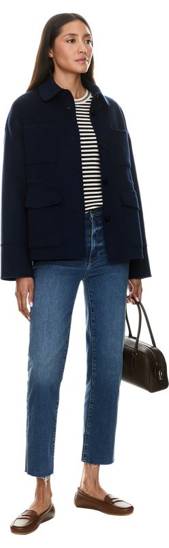 Gestreifter Pullover 'The Cruise' Crème