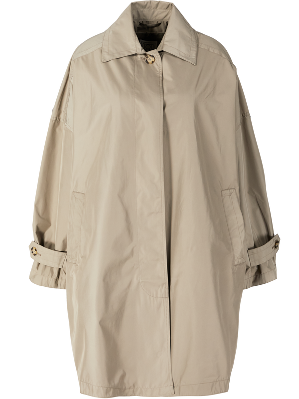 Oversized Car-Coat Taupe