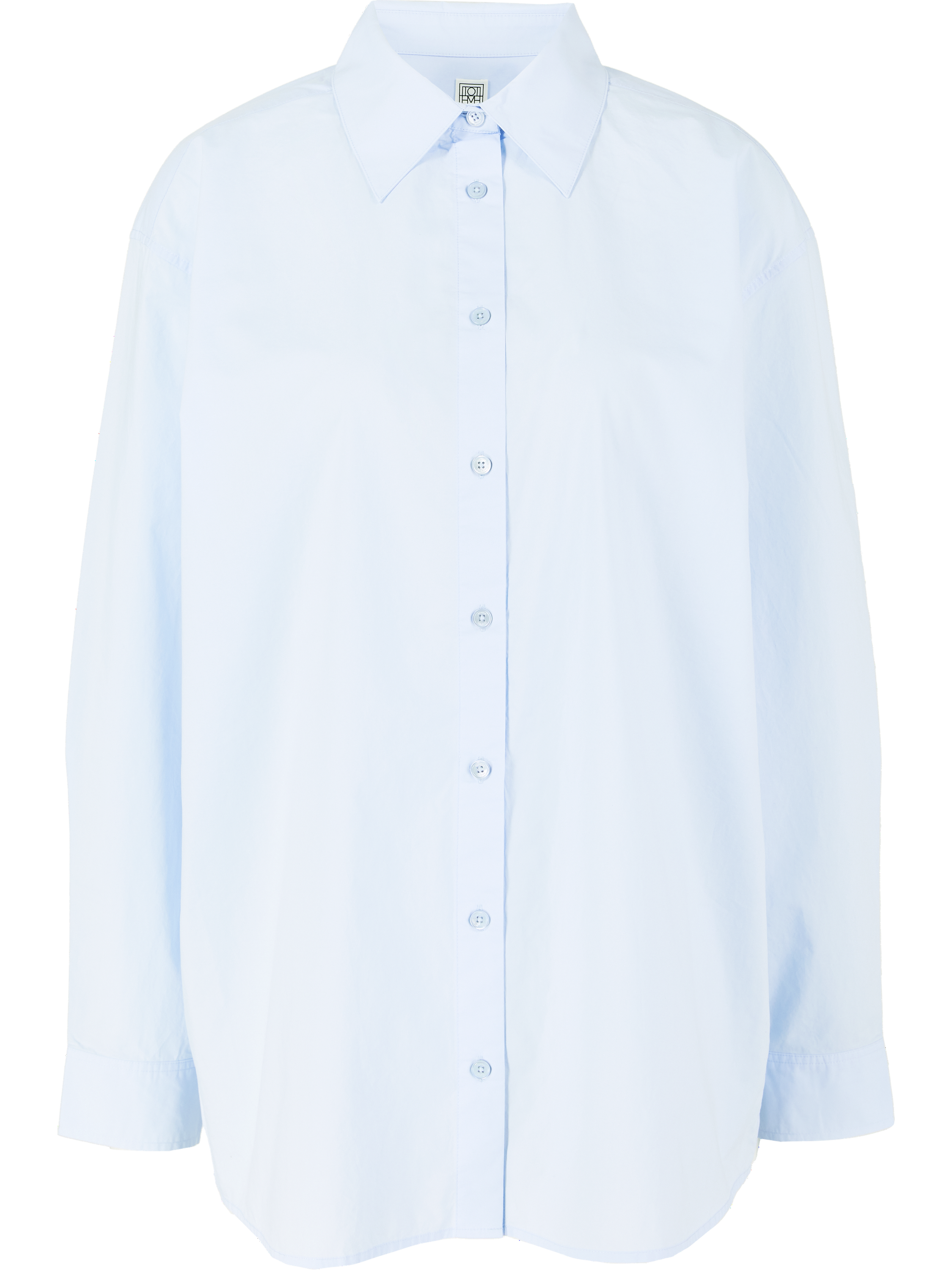 Oversized Hemd Hellblau
