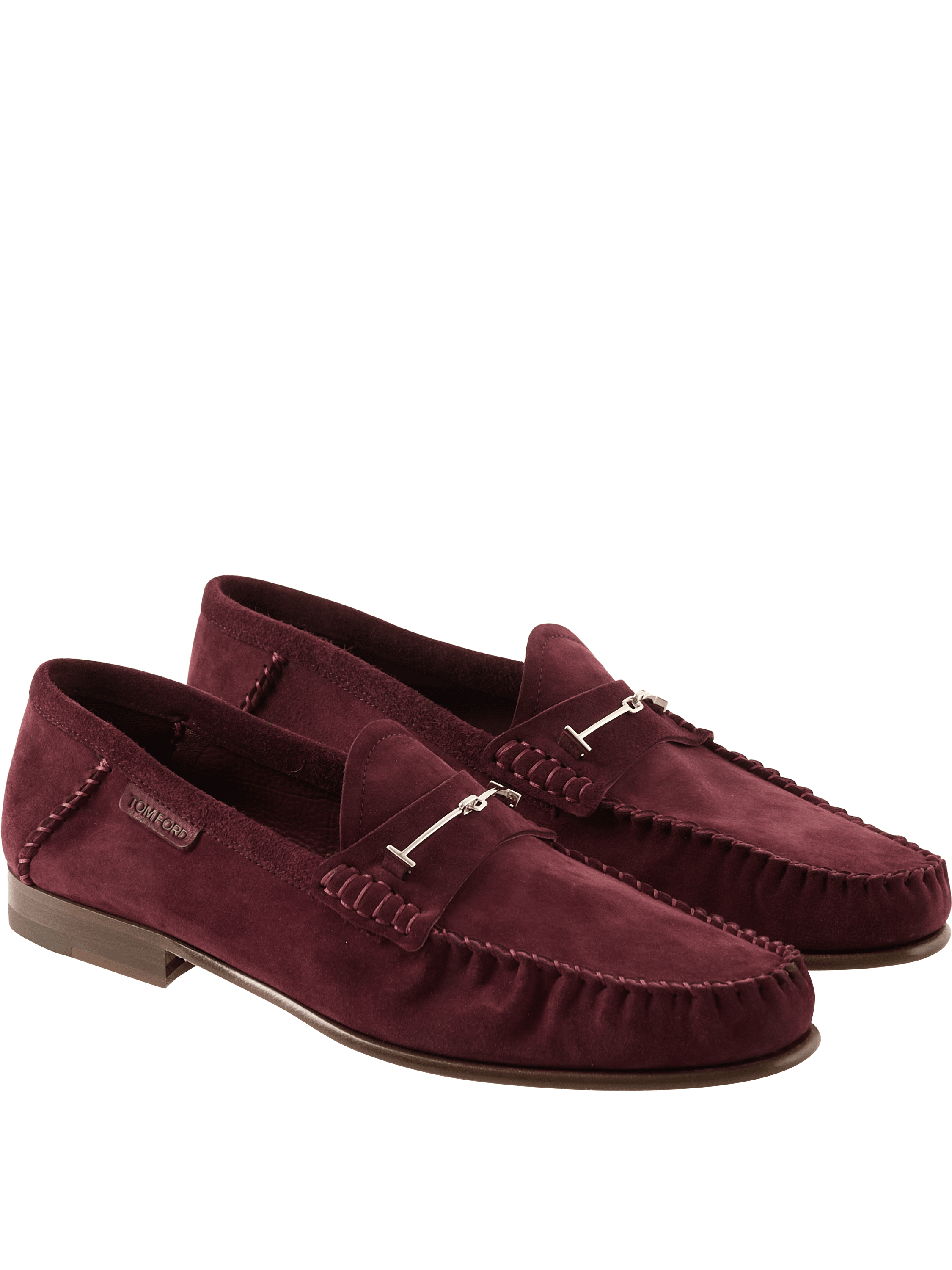 Tom Ford Loafer aus Leder Lost Cherry, Rückansicht – UNGER.DE