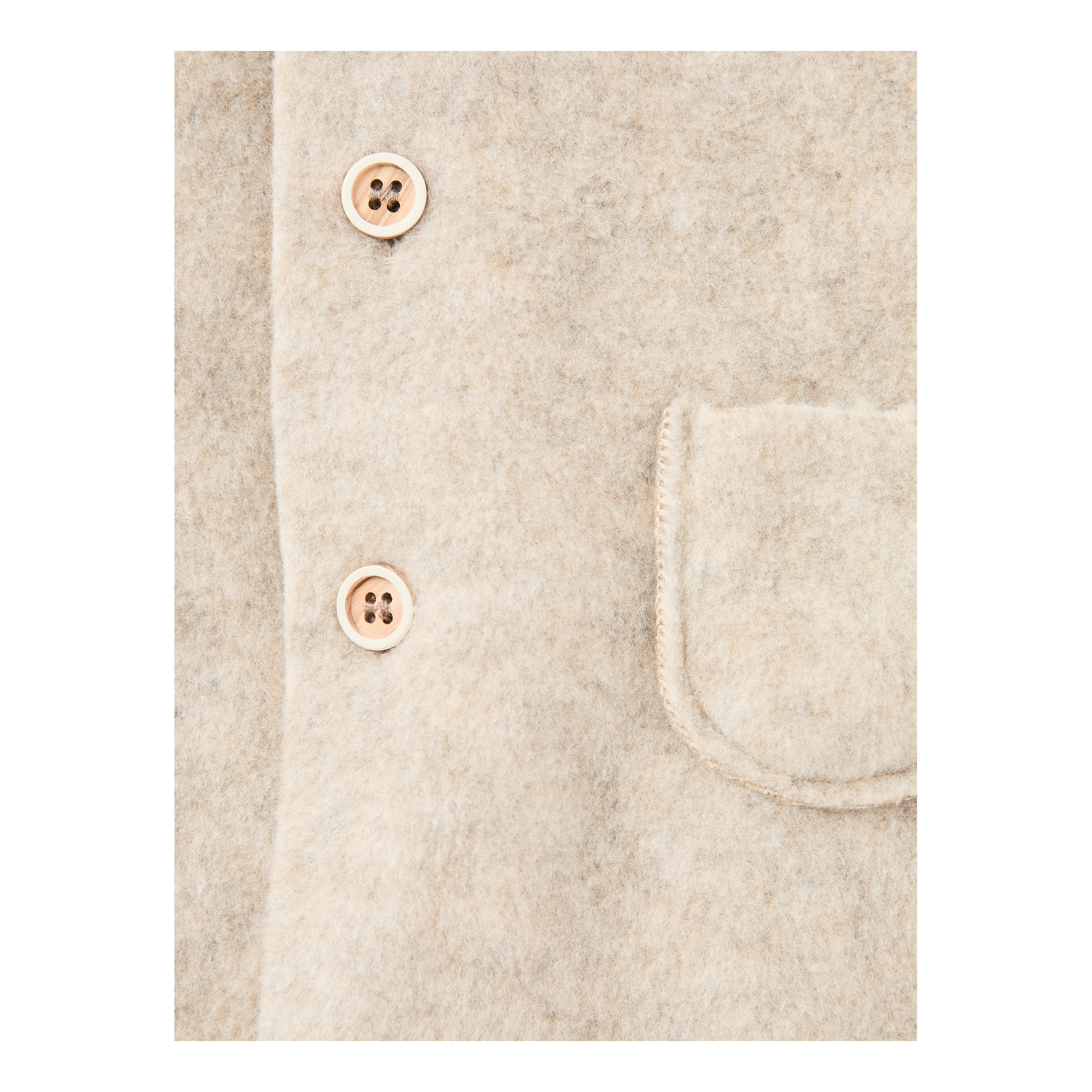 1+ in the family Kapuzenjacke 'Menton' Beige, Frontansicht – UNGER.DE