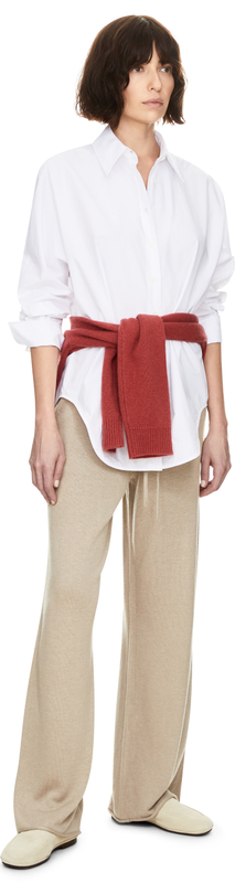 Oversized Shirt 'The Men's' Weiß