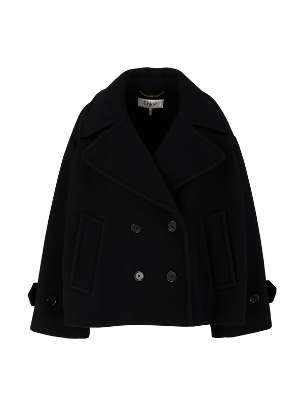 Oversized Cabanjacke Schwarz