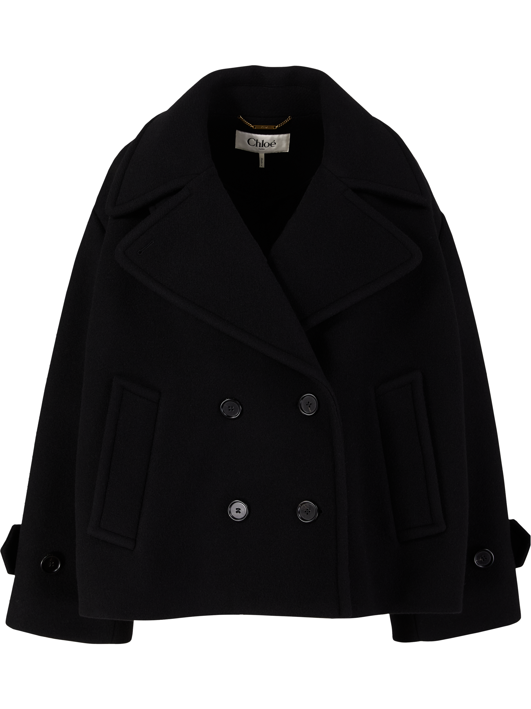 Oversized Cabanjacke Schwarz