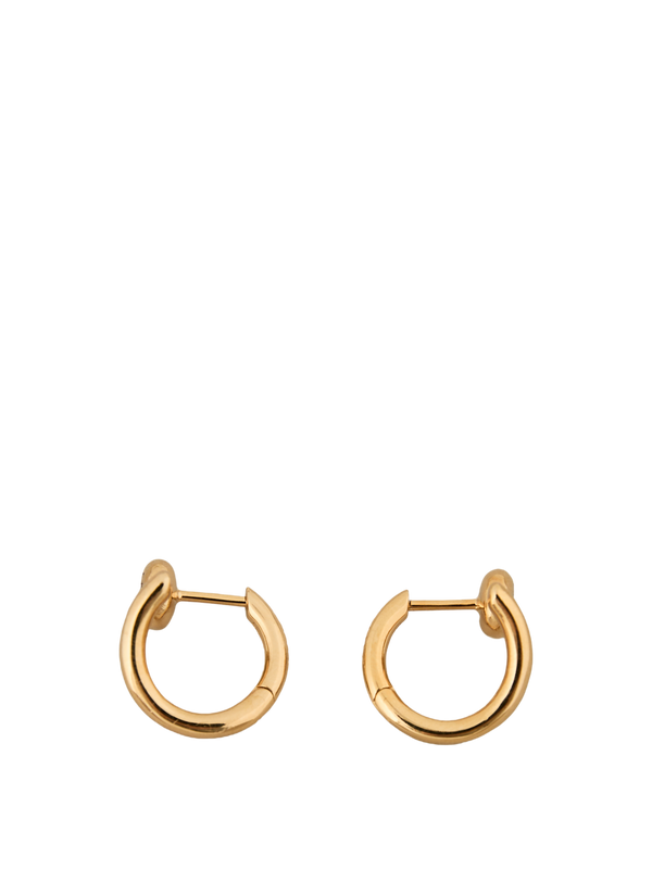 Ohrringe 'Pebble Hoop' Gold