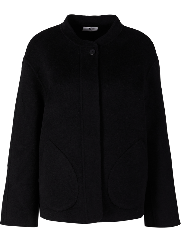 'The One' Black Wool and Cashmere Jacket