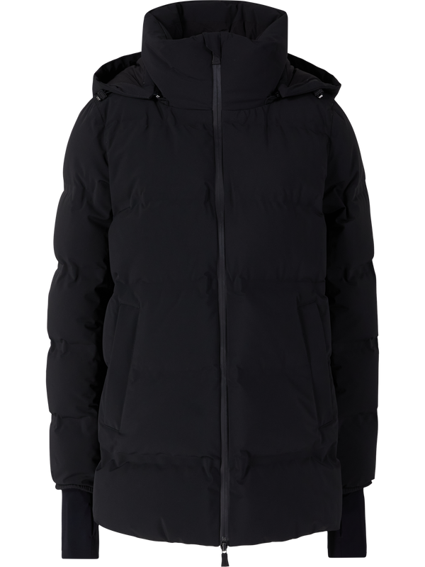 Daunenjacke 'Laminar A Shape' Schwarz