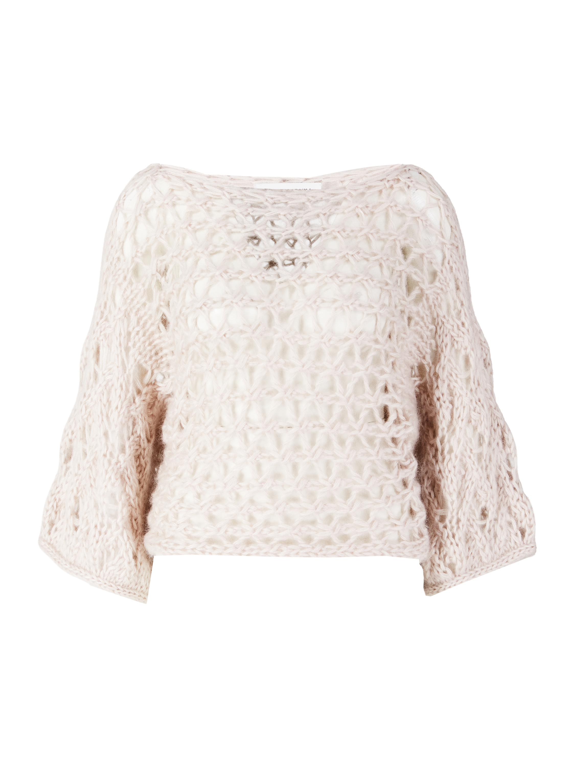 Mohair silk jumper 'Levanto' powder