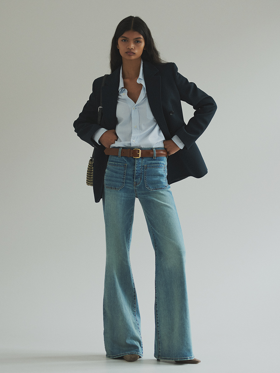 relaxed denims