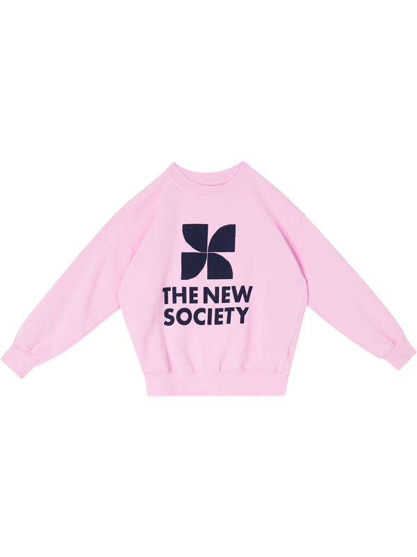 'TNS Logo' sweatshirt pink
