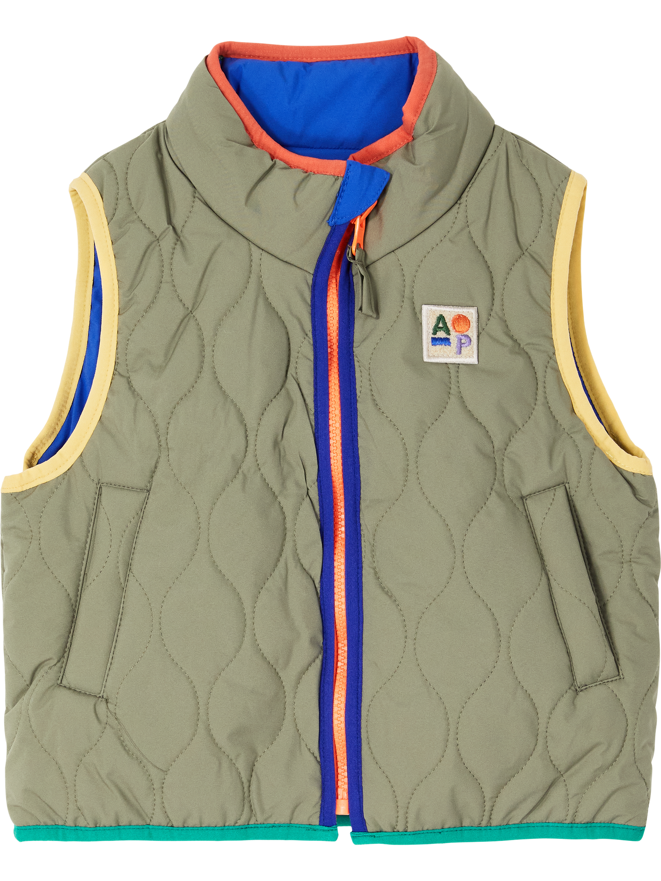 Arsène et les pipelettes Reversible 'Gilet' Multi waistcoat, Product view – UNGER.DE