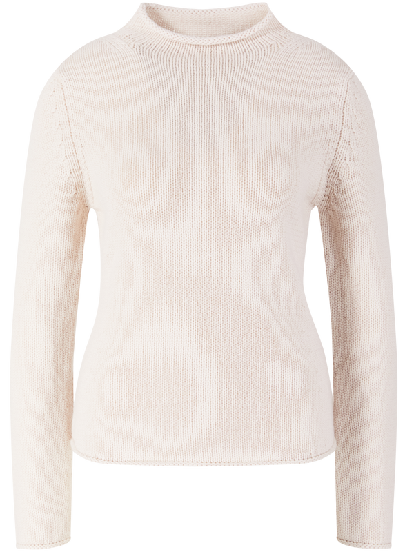 'Zimara' Alabaster cashmere jumper