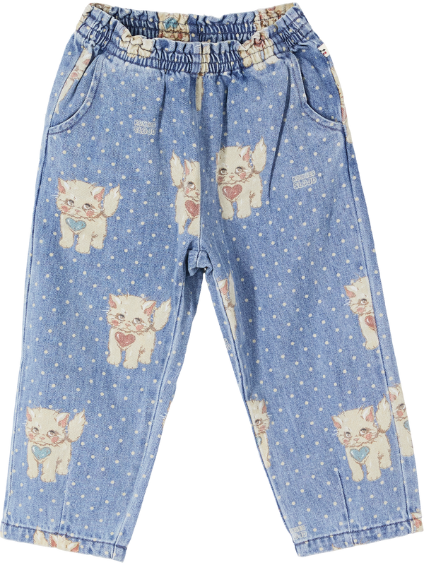 Jeans 'Magot Frill' Hellblau