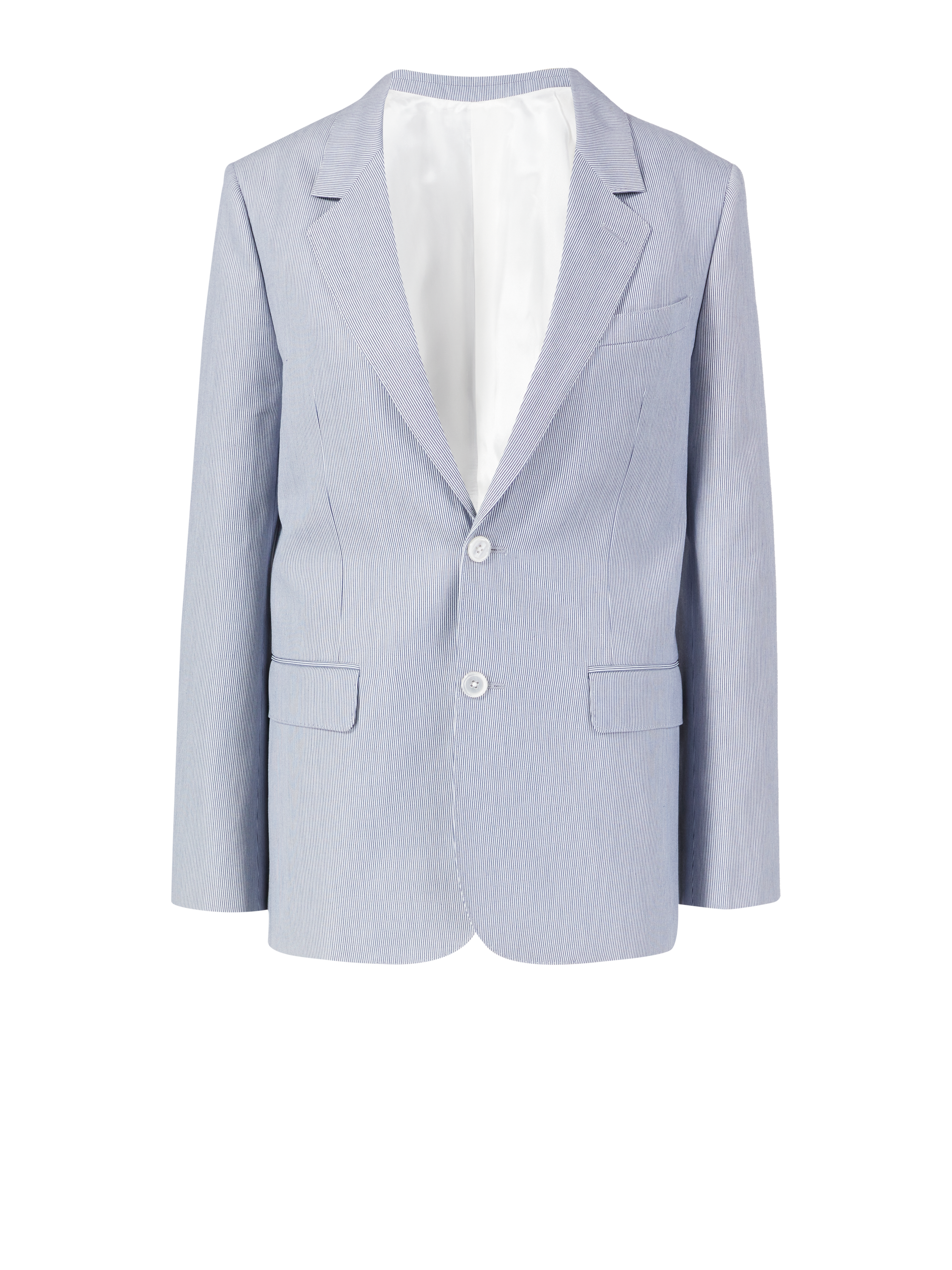Blazer Weiß/Blaugrau