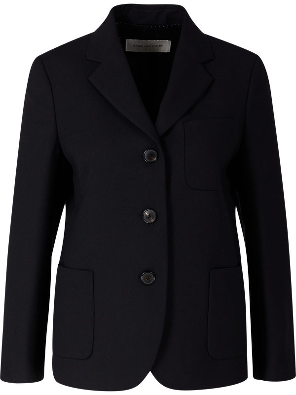 Wollblazer 'Brea' Schwarz