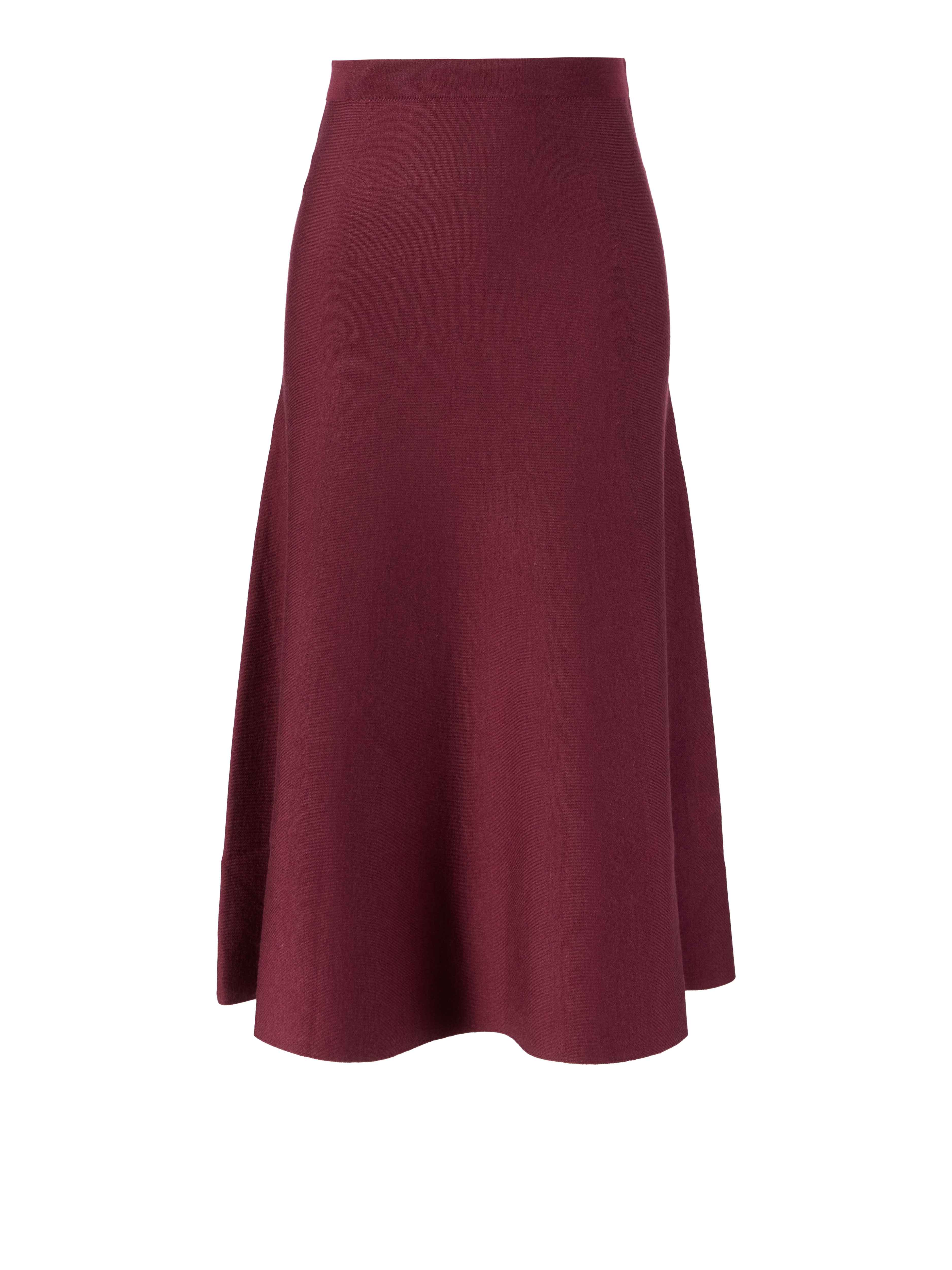 Wool cashmere skirt 'Freddie' Bordeaux