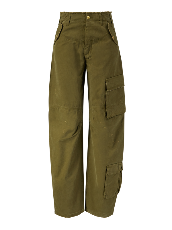 Stoffhose 'Rosalind' Grün