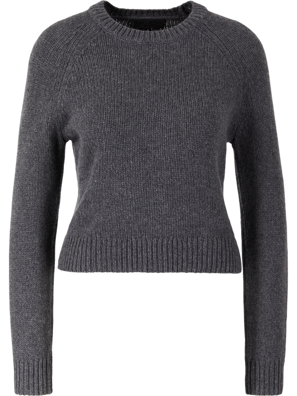 Pullover 'Laurel' aus Cashmere und Schurwolle Grau