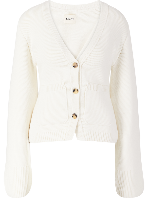 Cashmere-Strickjacke 'Scarlet' Crème