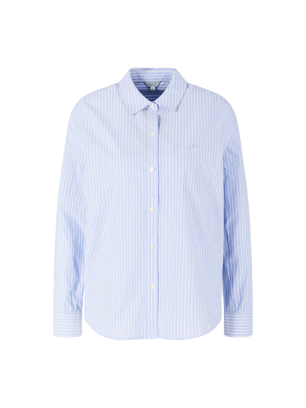 Gestreiftes Hemd 'Stina' Blau
