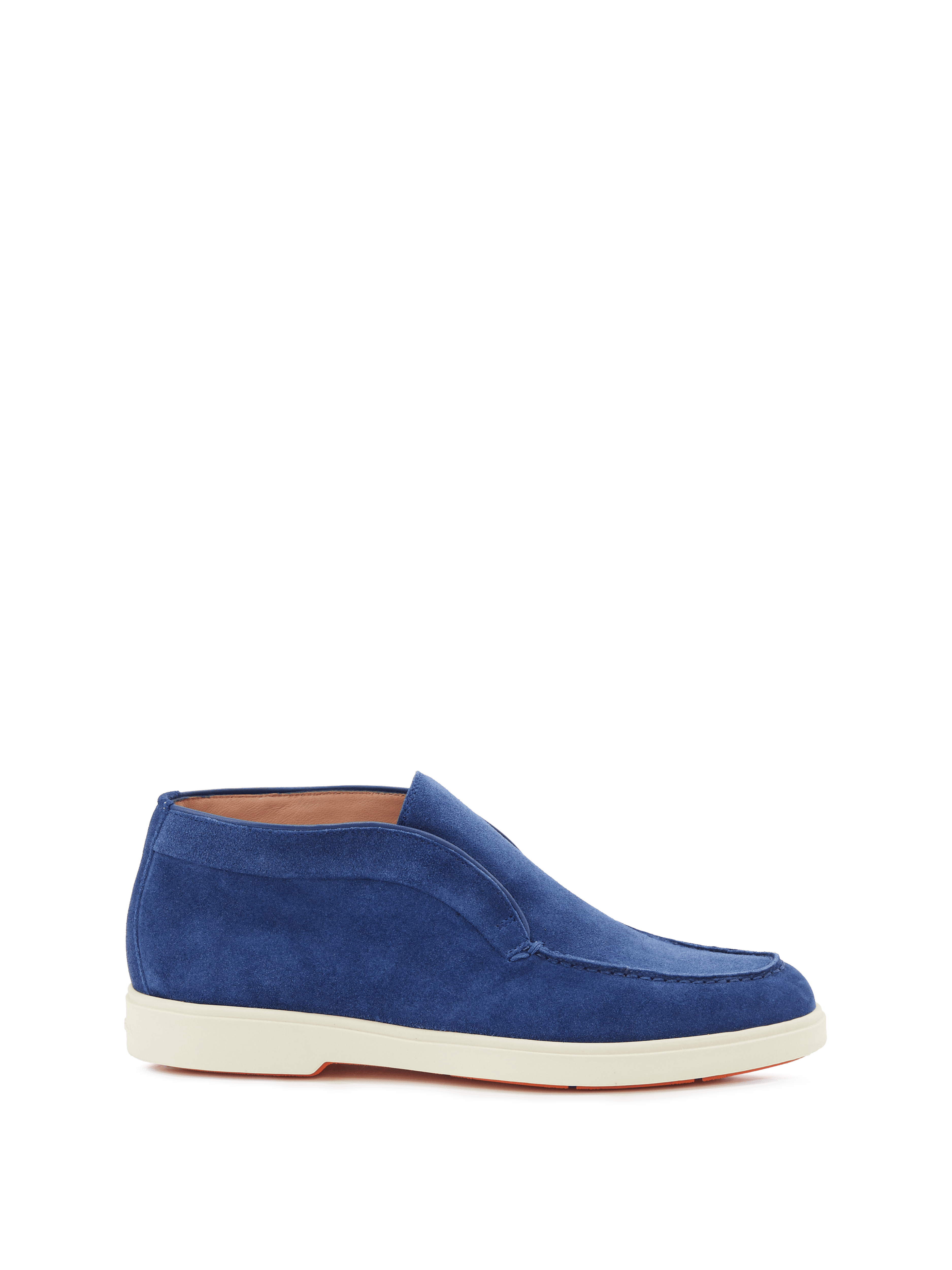 Loafer 'Desert' aus Veloursleder Blau