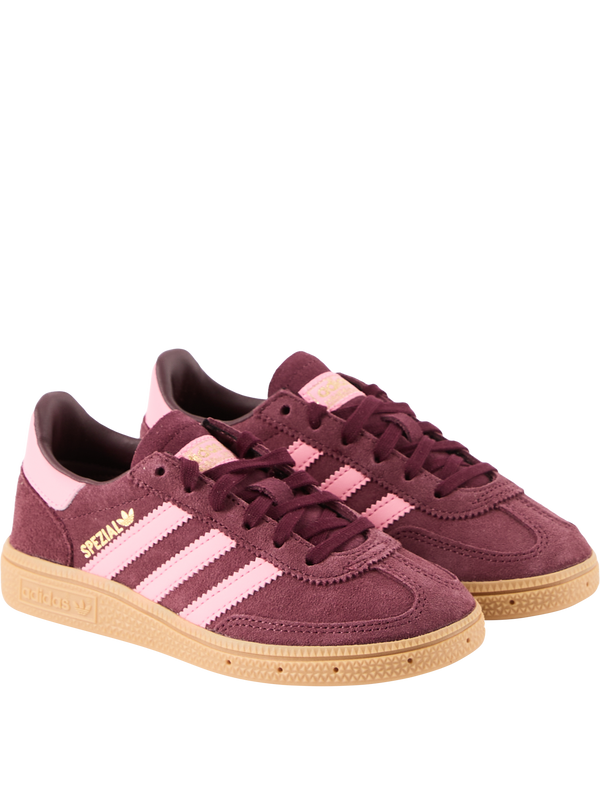 Sneaker 'Handball Spezial C' Bordeaux/Pink