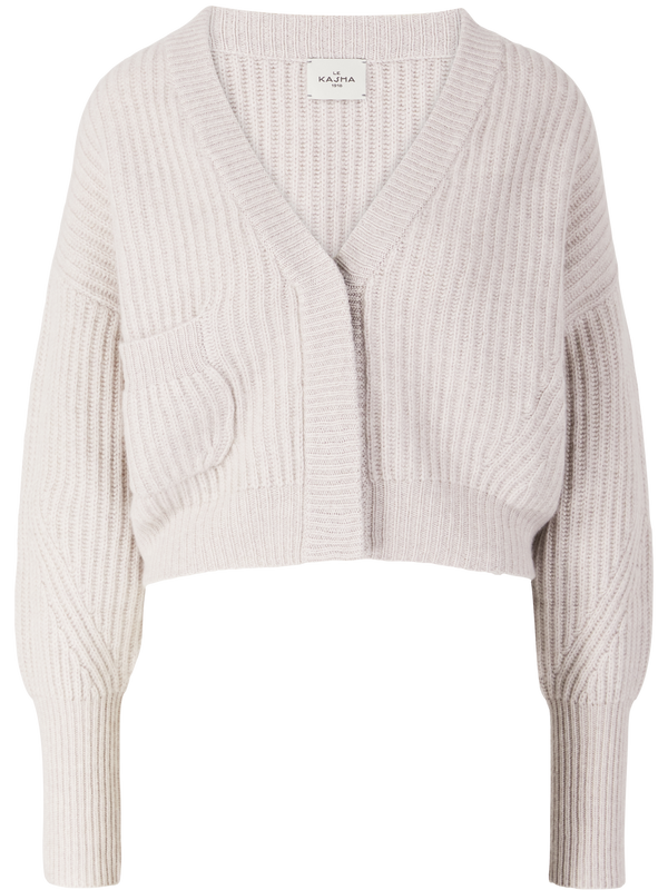 Cashmere-Strickjacke 'Monaco' Beige