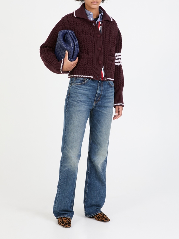 Mid-Rise Jeans 'Mitchell' Blau