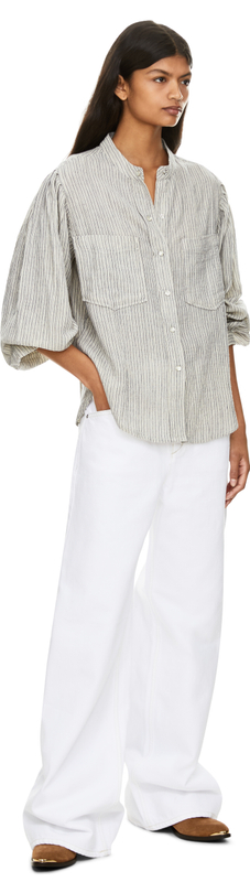 Hemd 'Selvia' Marineblau