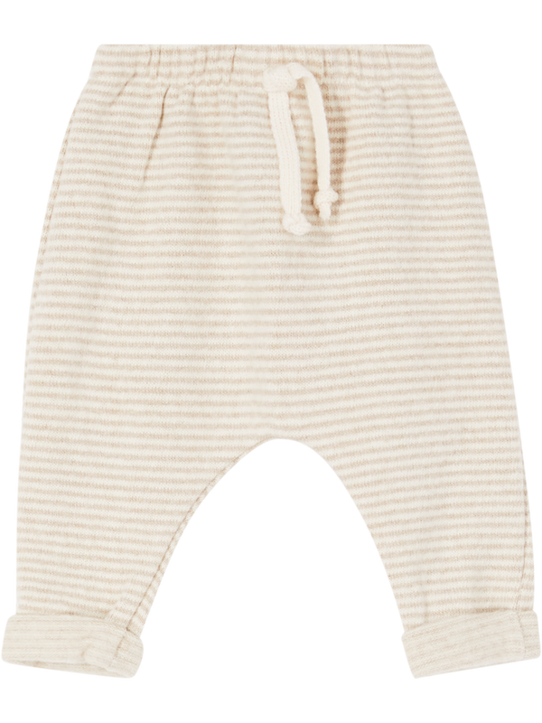 'Antony' Striped Trousers, Beige