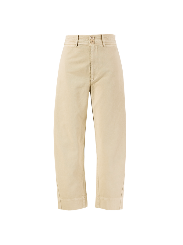 Baumwollhose 'Meri Berrel' Beige