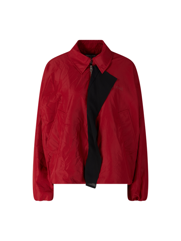 Blousonjacke mit LOEWE-Siebdruck Rot