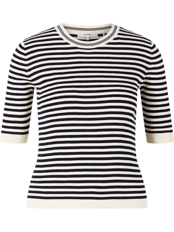 'The Cruise' striped jumper in cream