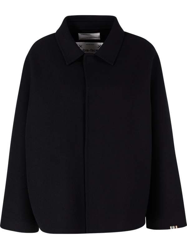 Woll-Cashmere-Jacke 'n°526 Jamie' Schwarz