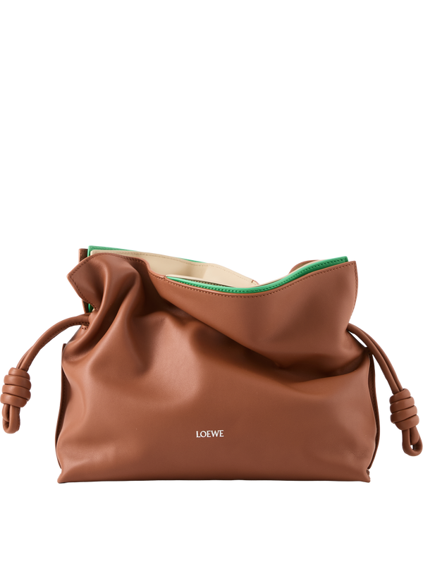 Clutch 'Flamenco Layers Medium' Multicolor/Squirrel