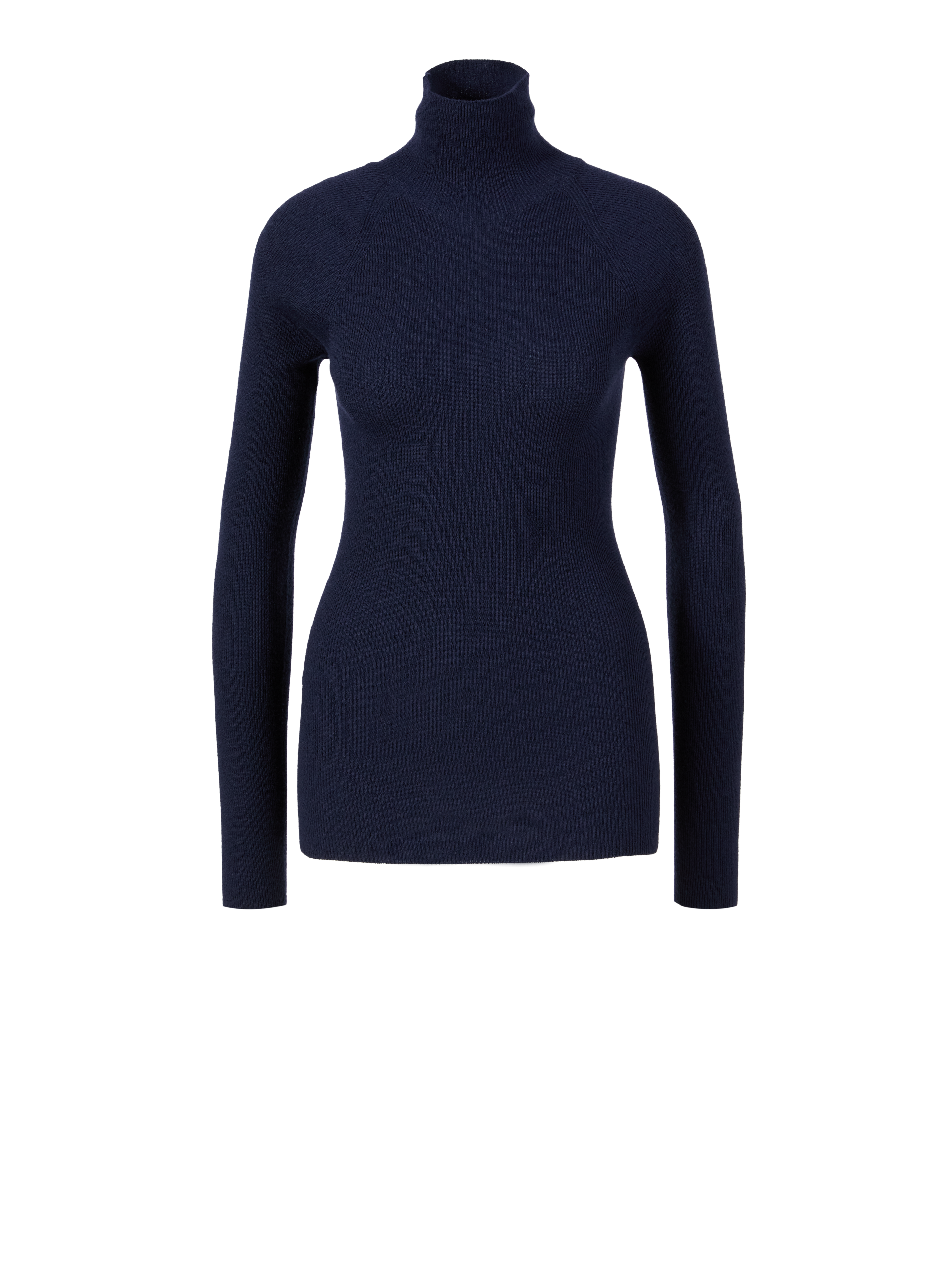 Turtleneck sweater in Navy blue 