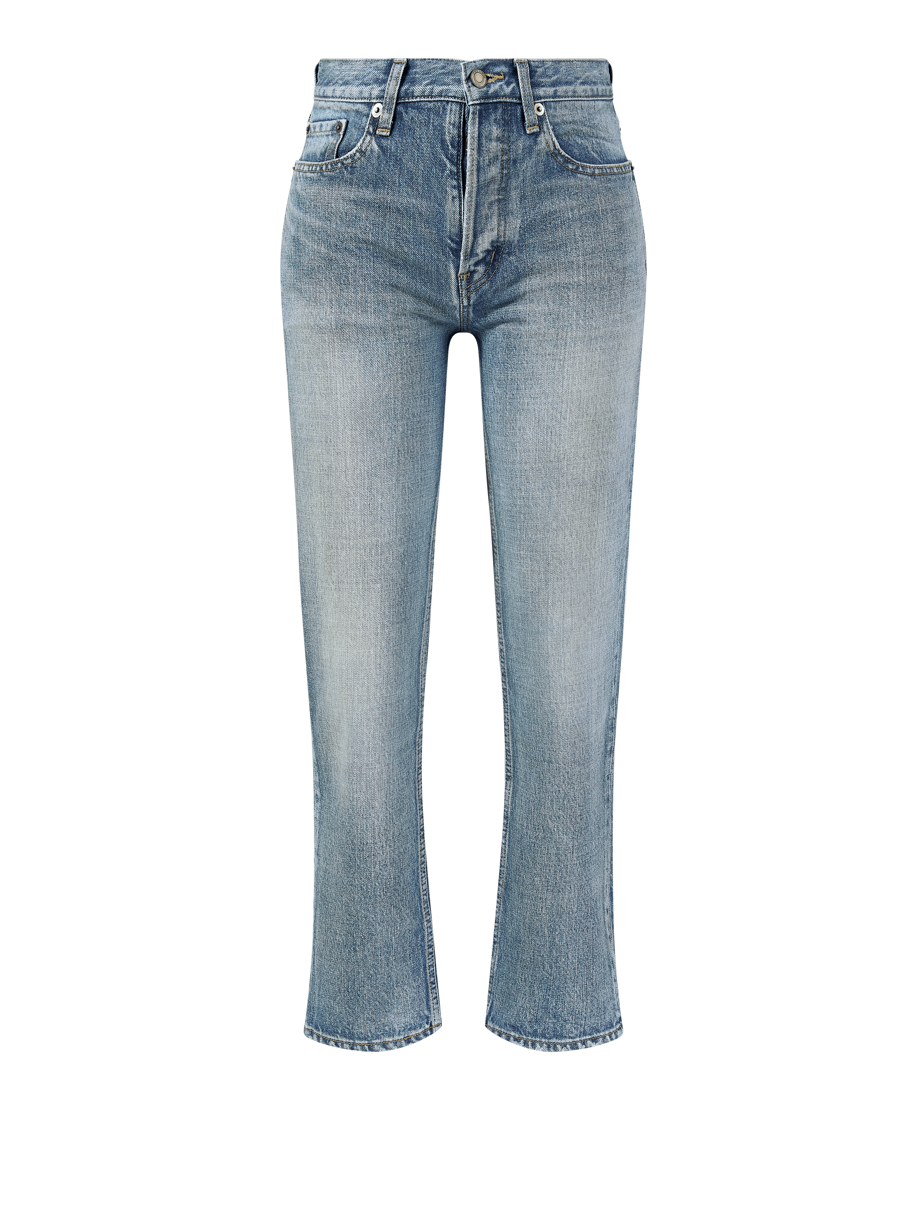 Straight-Leg Jeans 90'S Blau