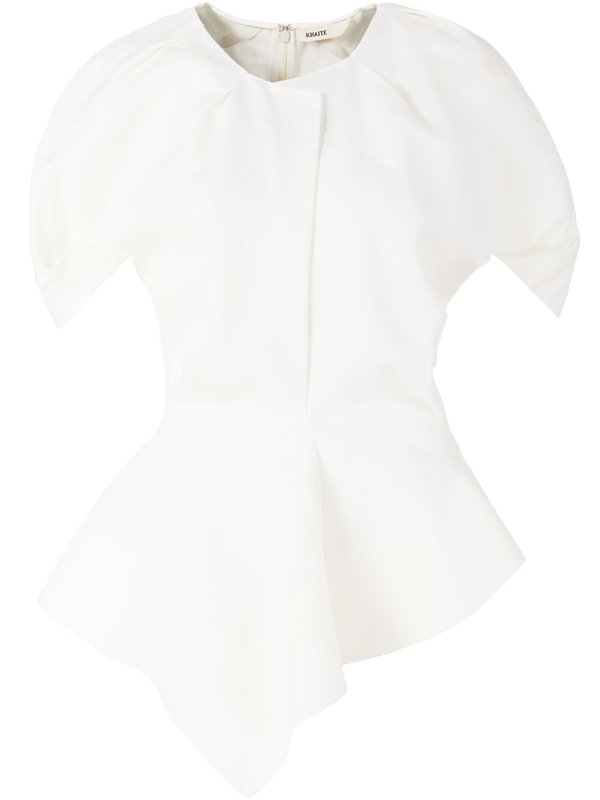Leinentop 'Rumi' Beige